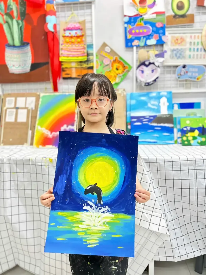 Học viên tại lớp vẽ 24 Art Tân Bình