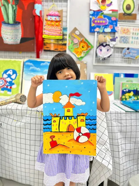 Tác phẩm của học viên 24 Art Tân Bình