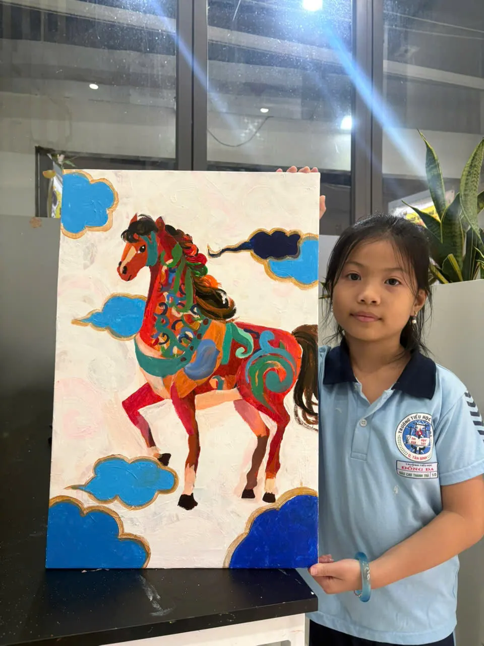 Artwork by students in the children's class